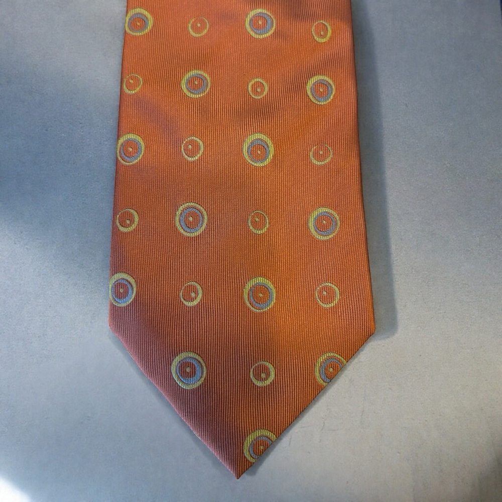 MASSIMO BIZZOCCHI MENS 100% SILK CLASSIC TIE 3 1/2" wide X 58”, MADE IN ITALY